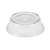 Cambro 806CW152 8.44" Clear Lightweight Polycarbonate Stackable Round Camwear Camcover - 12/Case