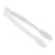 Cambro TG6148 6" Flat Grip Surface Dishwasher Safe White Lugano Tongs - 12/Case