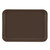Cambro 46116 6" x 4.25" Brazil Brown High-Impact Fiberglass Rectangular Camtray - 12/Case