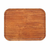 Cambro 16225309 16.5" x 22.5" Rectangular Fiberglass Java Teak Camtray - 12/Case