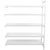 Cambro CPA184884S5PKG 48" W x 18" D x 84" H Speckled Gray 5 Shelves Solid Camshelving Premium Add-On Unit