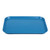Cambro 1418CW168 13.94" x 17.94" Blue Rectangular Polycarbonate Large Stacking Lugs Dri-Stak Separators Camwear Tray - 12/Case