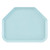 Cambro 1418TR177 14" x 18" Trapezoid Fiberglass Sky Blue Camtray - 12/Case