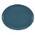 Cambro 2700401 26.88" x 22" Slate BLue High-Impact Fiberglass Oval Camtray - 6/Case
