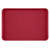 Cambro 1826221 17.88" x 25.75" Ever Red High-Impact Fiberglass Rectangular Camtray - 6/Case