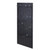 Cambro CSPEGKIT21110 19.75" W x 48" H Matte Black ABS Plastic Camshelving Pegboard Storage System