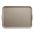 Cambro 1520H199 15" x 20" Taupe Reinforced Fiberglass Rectangular Camtray with Handles - 12/Case