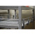 Cambro CPR2448151 24"W x 48"L x 4.25"H Soft Gray Polypropylene Camshelving Premium Full Shelf Rail Kit