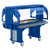 Cambro VBRHD5186 69"L x 42.50"W x 62.75"H Navy Blue Polyethylene 5 Ft. Unit Cold Food Versa Food Bar Serving Buffet