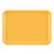 Cambro 46171 6" x 4.25" Tuscan Gold High-Impact Fiberglass Rectangular Camtray - 12/Case