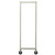 Cambro CPMPKHD2475480 24" W x 75" H Speckled Gray Plastic Mobile Camshelving Post Kit