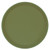 Cambro 1200428 12" Dia. Olive Green Round Fiberglass Serving Camtray - 12/Case