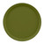 Cambro 1200428 12" Dia. Olive Green Round Fiberglass Serving Camtray - 12/Case