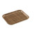Cambro 810204 9.88" x 8" Rattan High-Impact Fiberglass Rectangular Camtray - 12/Case