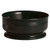 Cambro MDSB16110 16.9 Oz. Dishwasher Safe Polypropylene Black The Shoreline Collection Entree Bowl - 48/Case
