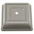 Cambro 85SFVS191 8.63" Gray Fiberglass Square Versa Camcover Plate Cover - 12/Case