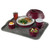Cambro 1418VCH381 14" x 18" Pearl Gray with Titan Non-Skid Fiberglass Rectangular Versa Camtray with Handles - 12/Case