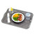 Cambro 1418VCH381 14" x 18" Pearl Gray with Titan Non-Skid Fiberglass Rectangular Versa Camtray with Handles - 12/Case