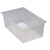 Cambro 18PP190 12.75" W x 8" H x 8" D Translucent Polypropylene Full Size Food Pan - 6/Case