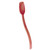 Cambro SPO10CW404 0.75 Oz. Red Polycarbonate Hanging Hole Solid Buffet Spoon - 12/Case