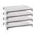 Cambro CPSK2136S4480 36" W x 21" D Speckled Gray Polypropylene Solid Camshelving Elements Shelf Plate Kit