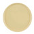 Cambro 1400537 14" Dia. Cameo Yellow Round Fiberglass Serving Camtray - 12/Case
