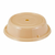 Cambro 1101CW133 11" Beige Lightweight Polycarbonate Stackable Round Camwear Camcover - 12/Case