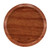 Cambro 1400309 14" Dia. Java Teak Fiberglass Round Serving Camtray - 12/Case