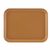 Cambro 57514 6.94" x 4.94" Earthern Gold High-Impact Fiberglass Rectangular Camtray - 12/Case