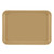 Cambro 57514 6.94" x 4.94" Earthern Gold High-Impact Fiberglass Rectangular Camtray - 12/Case