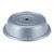 Cambro 9011CW486 10" silver Lightweight Polycarbonate Stackable Round Camwear Camcover - 12/Case