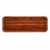 Cambro 926308 8.875" x 25.563" x 1" Burma Teak High-Impact Fiberglass Rectangular Camtray - 12/Case