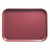 Cambro 57410 6.94" x 4.94" Raspberry Cream High-Impact Fiberglass Rectangular Camtray - 12/Case