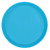 Cambro 1100518 11" Dia. Robin Egg Blue Round Fiberglass Serving Camtray - 12/Case