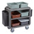 Cambro SC330615 37.5" W Gray Polyethylene Solid Service Cart Pro
