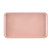 Cambro 915409 8.75" x 15" Blush High-Impact Fiberglass Rectangular Camtray - 12/Case