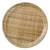 Cambro 1000204 10" Dia. Rattan Fiberglass Round Serving Camtray - 12/Case