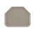 Cambro 1418TR199 14" x 18" Trapezoid Fiberglass Traupe Camtray - 12/Case