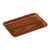 Cambro 915309 8.75" x 15" Jave Teak High-Impact Fiberglass Rectangular Camtray - 12/Case