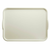 Cambro 1520H538 15" x 20" Cottage White Reinforced Fiberglass Rectangular Camtray with Handles - 12/Case
