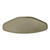 Cambro 1520TR104 14.56" x 19.5" Trapezoid Fiberglass Desert Tan Camtray - 12/Case