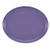 Cambro 2500551 24" x 19" Grape High-Impact Fiberglass Oval Camtray - 6/Case