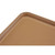 Cambro 1826508 17.88" x 25.75" Real Rust High-Impact Fiberglass Rectangular Camtray - 6/Case