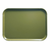 Cambro 1014428 10.63" x 13.75" Olive Green Rectangular High-Impact Fiberglass Camtray