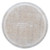 Cambro 900204 9" Dia. Rattan Fiberglass Round Serving Camtray - 12/Case