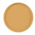 Cambro 1400514 14" Dia. Earthen Gold Round Fiberglass Serving Camtray - 12/Case