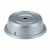 Cambro 901CW486 9.31" Silver Lightweight Polycarbonate Stackable Round Camwear Camcover - 12/Case