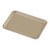 Cambro 46199 6" x 4.25" Taupe High-Impact Fiberglass Rectangular Camtray - 12/Case