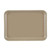 Cambro 46199 6" x 4.25" Taupe High-Impact Fiberglass Rectangular Camtray - 12/Case