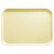 Cambro 1418536 14" x 18" Galaxy Lemon Chiffon Rectangular High-Impact Fiberglass Camtray